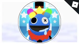 How to get the CLOWN BLUE BADGE & MORPH in RAINBOW FRIENDS MORPHS | Roblox
