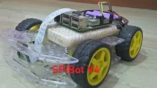 Surveillance/Exploration robot using Raspberry Pi and L298N motor driver