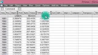 (EViews10):Estimate Bounds Cointegration Test 