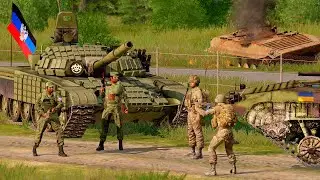 БОЙ АРМИИ ВСУ И ДНР У ДОНЕЦКОГО АЭРОПОРТА. ARMA 3 Серьезные игры на Тушино [TSG Арма3/Arma3]