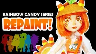 Rainbow Candy Series 🍭 ORANGE - Clementine Doll