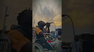 I performed my song in a market place