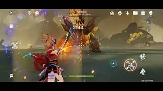 Misión legendaria Zhongli Vs Azhdaha (resúmen)