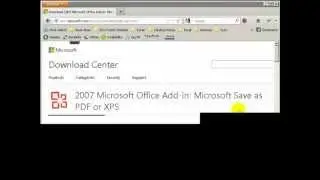 Word to PDF Converter with Office 2007