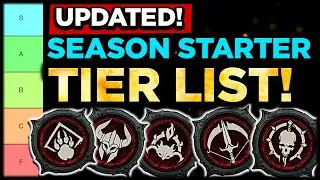 Diablo 4 - JUMPSTART Season 1! POST NERFS Starter Class Tier List!