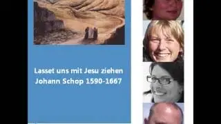 Lasset und mit Jesu ziehen - SATB - blokfluit en dwarsfluit