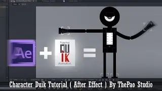 Character Duik Tutorial ( After Effect ) By ThePao Studio
