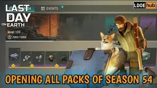 Last Day on Earth Survival | Open All Packs From Season 54