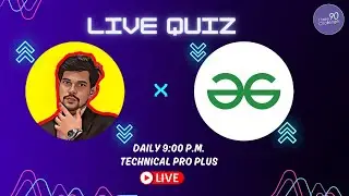 Kaun Banega Quizpati | Live QnA with @GeeksforGeeksVideos  | Three 90 Challenge Back with Benefits