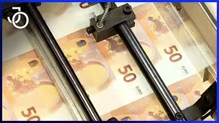 How Money is Made I Amazing Modern Money Printing I Printing of the New 50 Euro Banknote