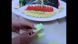 Fruit carving  The tutorial has been sent to you Creation inspiration Fruit and vegetable styling Fa