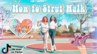HOW TO STRUT ON SKATES | Tiktok “sexy” walk | backwards walk | Sexy skate | Strut walk on wheels