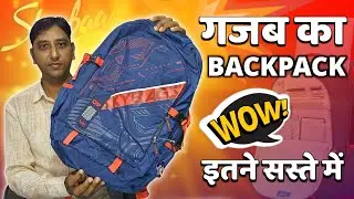 बड़े काम का Best Laptop Bags For College/School/Office  🔥 Skybags Vesper 40L Navy Blue