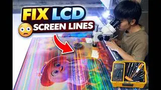 Fixing line art errors on LCD screens.