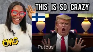 Finnish TV ROASTING Donald Trump (Putous) Finland Reaction