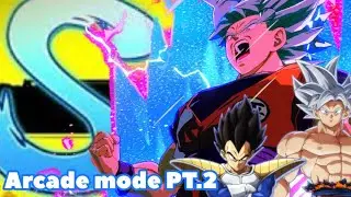 Getting S rank || DBFZ Arcade mode PT.2