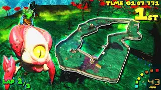 I Built A Creature Riding Race Track in No Man's Sky