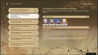 Fayz Trials: Hypothesis | The Repetition of Mechanical Structures | Genshin Impact 3.7