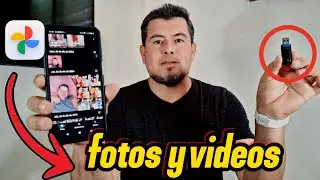 Cómo pasar fotos y videos de Google fotos a una memoria usb
