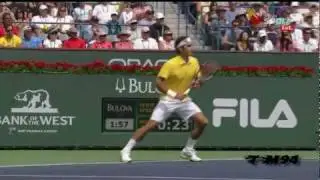 Roger Federer - Records Again in 2011 (Part 4/16 Indian Wells) (HD)
