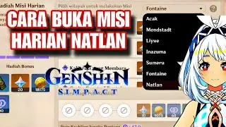 Cara Membuka Misi Harian NATLAN GENSHIN IMPACT