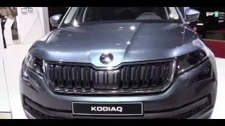 2017 Skoda Kodiaq Style 2 0 TDI   Exterior and Interior Walkaround   2016 Paris Motor Show