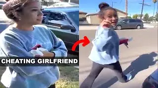 man KICKS OUT cheating girlfriend and leaves her HOMELESS.. #2