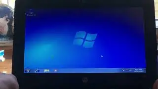 $1 HP Mini Windows 7 Starter With A SSD!!!