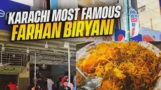 KARACHI'S MOST FAMOUS FARHAN BIRYANI | FIRST FOOD VLOG | COFFIN GAMING