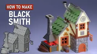 How to make a Blacksmith in blender 3.3