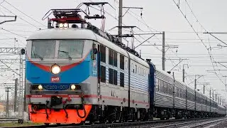 Снова в деле! Легенда Пассажирского Движения ЧС200-009 едет с приветливой бригадой едет с поездом №4