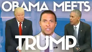 The moment Obama met Trump for first time after 2016 election (11/10/16)
