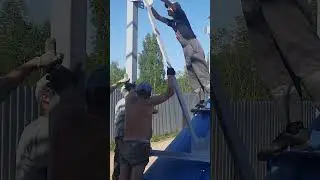 Монтаж сборного силоса Рифей