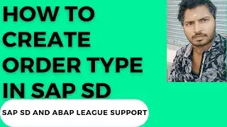How to create order type in SAP SD (2023)