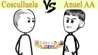 Anuel AA VS Cosculluela -  Batalla de Rap