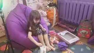 Распаковка одежды для baby born. Понамка для пляжа главный аксессуар