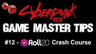 Game Master Tips - Roll20 Crash Course Tutorial