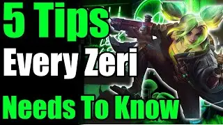 5 Tips Every Zeri NEEDS To Know! League of Legends Zeri Guide 2022