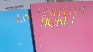 Universe Ticket Album with photo cards