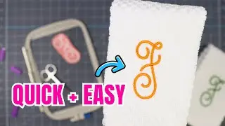 Hoop Towels the EASY Way | Embroidery Machine Tutorial