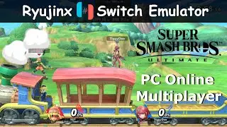 Super Smash Bros. Ultimate | PC Online LDN Multiplayer | Ryujinx LDN2.2 | RTX 2060 + Ryzen 5 5600x