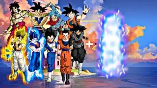 Dragonball characters in ultra instinct (mode) subscribe for more