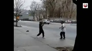 karate Grandpa vs street fighter