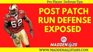 New Secret RUN DEFENSE ( EXPOSED WARNING) Madden 20 Defense tips