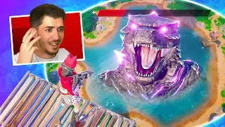 I BROKE the GODZILLA boss!!