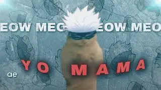 yo mama🥸 | satoru gojo😼 | quick edit/amv📱preset?