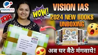 Vision IAS Notes 📚Unboxing with Prices 🔥