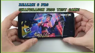 Realme 6 Pro test game Free Fire Mobile [ Snapdragon 720G, RAM 8 GB, 90Hz Ultra Smooth Display ]