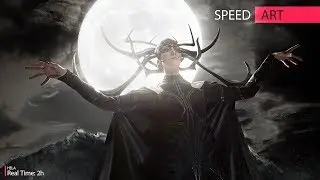 Hela cosplay | Speed Art