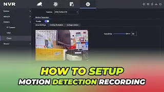 How To Setup Motion Detection Recording Hikvision NVR